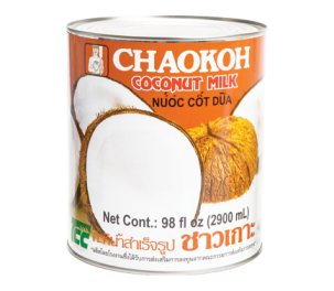 Chaokoh Canned Coconut Milk (17% Fat) 2900 Ml